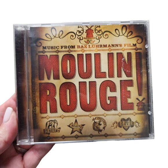Moulin Rouge Original Movie Soundtrack Music from Baz Luhrmann's Film CD - Picture 1 of 2